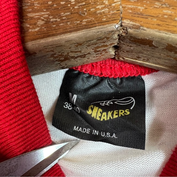 Vintage Mens Closeup Washington DC Baseball T-Shirt 80s Size M USA - Picture 6 of 9